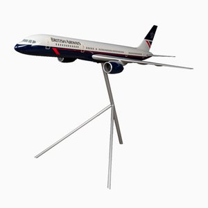Große Boeing 757 aus dem 20. Jh. mit British Airways Landor Lackierung von Space Models, 1990er