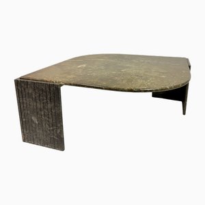 Table Basse en Forme d' Eyeil en Marbre, 1985
