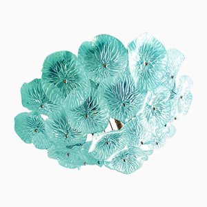 Italian Flush Mount in Murano Glass by Simoeng