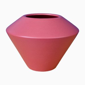 Italian Vase with Geometric Shape, 1980