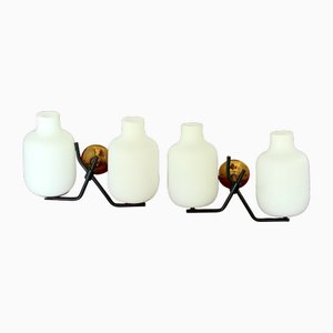 Mid-Century Wandlampen von Delia & Dalia, Italien, 1950er, 2er Set