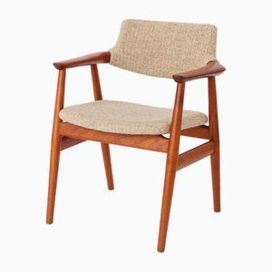 Vintage Danish Teak Model Gm11 Chair by Erik Kirkegaard for Glostrup