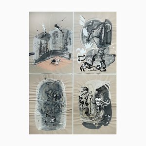 Stefano Mazzolini, AC61B, 2017, Acrylic on Paper