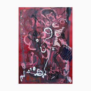 Stefano Mazzolini, AC110, 2017, Acrylic on Paper