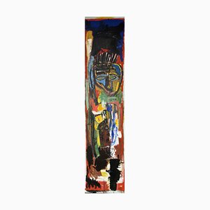 Culden, Expressionist Composition, 1989, Oil on Panel
