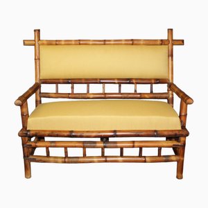 Napoleon III Bamboo Bench, 1890s