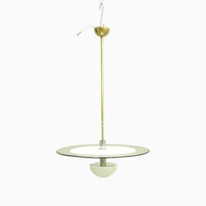 Lampe à Suspension en Verre de Mazzega, 1960s