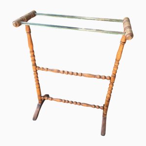 Handtuchhalter aus Kiefernholz, 1920er