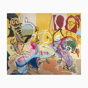 Stefano Mazzolini, Part, 2017, Acrylic on Paper