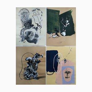 Stefano Mazzolini, AC63, 2017, Acryl auf Papier