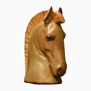 Thief Horse Head Sculpture by Salvador Furio, 1970