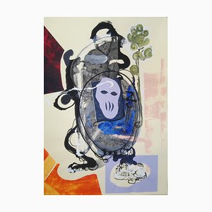 Stefano Mazzolini, AC88, 2017, Acrylic on Paper