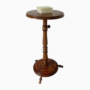 Mesa auxiliar de madera torneada, años 30