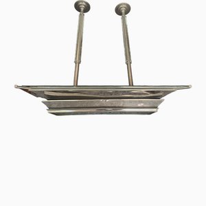 Large Art Deco Ceiling Lamp by Henri Petitot for Atelier Petitot, 1920s