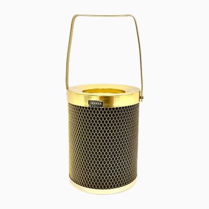 Mid-Century German Induga Ice Bucket in Brass, 1960s
