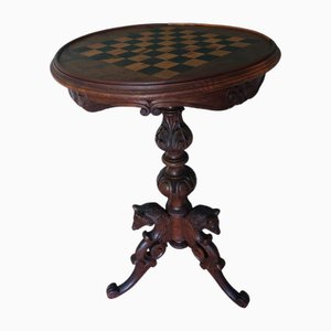 Antique Chess Table, 1900