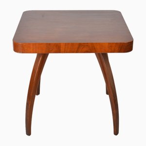 Table Spider H-259 en Noyer par Jindrich Halabala pour Up Závody, 1930s