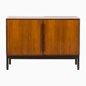 Mueble bar vintage de palisandro de Sigvard Bernadotte & Acton Bjorn para Atlas and Silkeborg Mobelfabrik, años 60