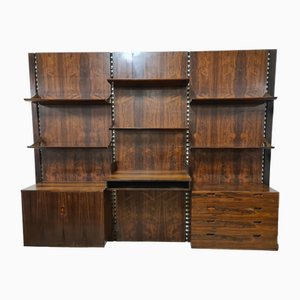 Libreria modulare di Raffaella Crespi per Mobilia, anni '50