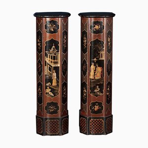 Vaso vintage con colonne, Italia, set di 2