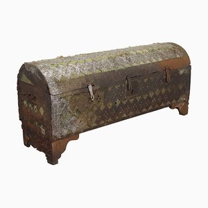 Holzkoffer im Renaissance-Stil, Italien, 19. Jh.