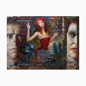 Andrey Kartashov, Last Song of Ginger, 2023, Giclée Print on Canvas