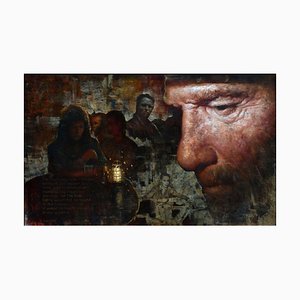 Andrey Kartashov, Butterflies of Memory, 2023, Giclée Print on Canvas