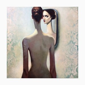 Agnese Kurzemniece, Good Morning, Acrylic on Linen Canvas, 2023