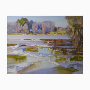 Valery Baida, The Arrival of Summer, Oil on Canvas, 2023