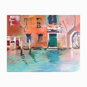 Erika Kumerova, Venice, Oil on Canvas, 2022