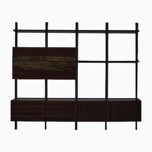 Mod. E22 Bookcase by Osvaldo Borsani & Arnaldo Pomodoro for Tecno, 1890s