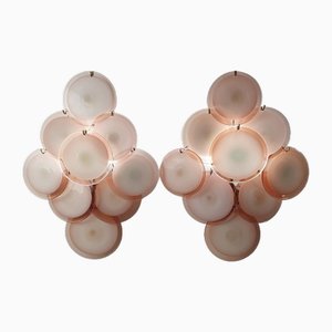 Applique a disco di Vistosi, set di 2