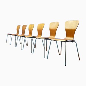 Teak Nikke Dining Chairs by Tapio Wirkkala for Asko, Set of 6