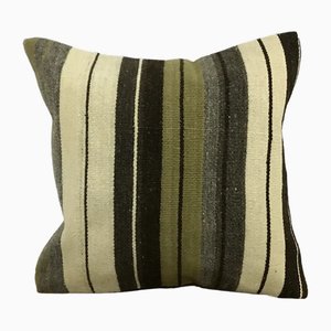 Oushak Stri̇ped Pillow Cover, 1950