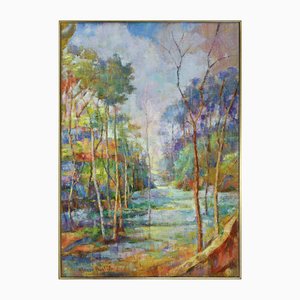 Alfonso Pragliola, To the Trail, 2019, Mixed Media on Canvas