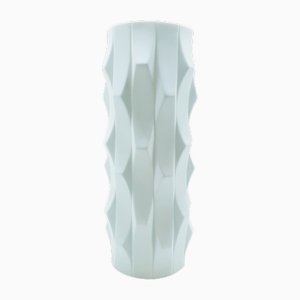 Jarrón alto de porcelana gráfica de Heinrich Fuchs para Hutschenreuther, Alemania, años 70