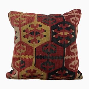 Anatolian Kilim Cushion Cover, 1950