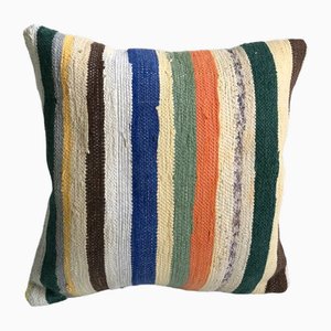 Stripe Anatolian Floral Cushion Cover, 1950