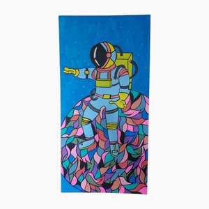 Priscilla Bilijam, Silly Astro, 2024, Acryl auf Leinwand