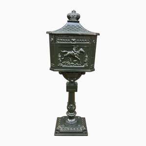 English Standing Letterbox on Foot
