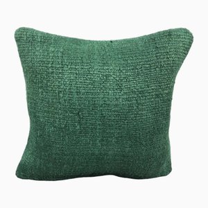 Vintage Green Hemp Cushion Cover, 1950
