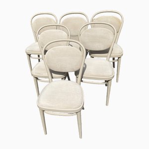 Vintage 215 P Chairs from Gebrüder Thonet Vienna Gmbh, 1986, Set of 6