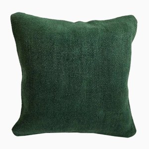 Vintage Green Hemp Cushion Cover, 1950
