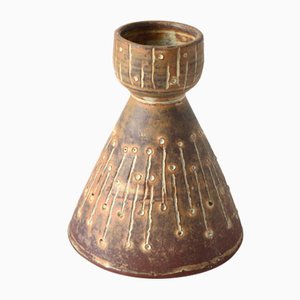 Portacandela in ceramica di Margarethenhöhe, Germania, anni '60