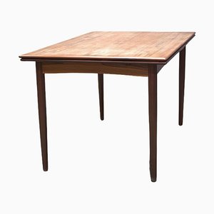 Mesa de comedor danesa de palisandro, años 60