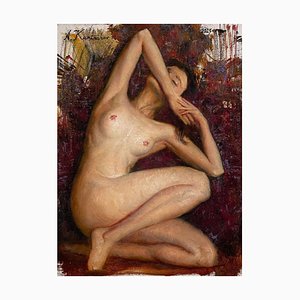 Andrey Kartashov, Naked Triangle, 2023, Giclée Print on Canvas