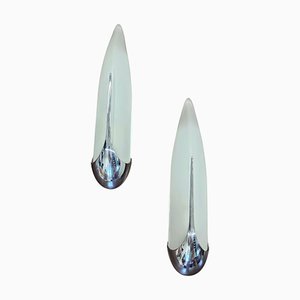 Art Deco Sconces by Idearte, Spain, 1980s, Set of 2