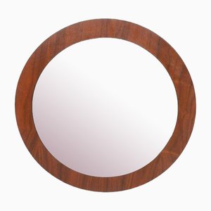 Vintage Wall Mirror in Walnut