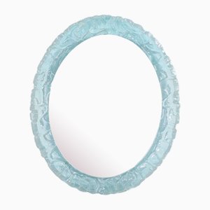 Space Age Oval Wall Lamp Mirror