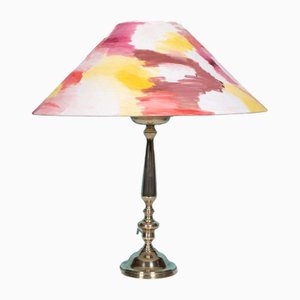 Lampada da tavolo vintage in ottone, anni '60